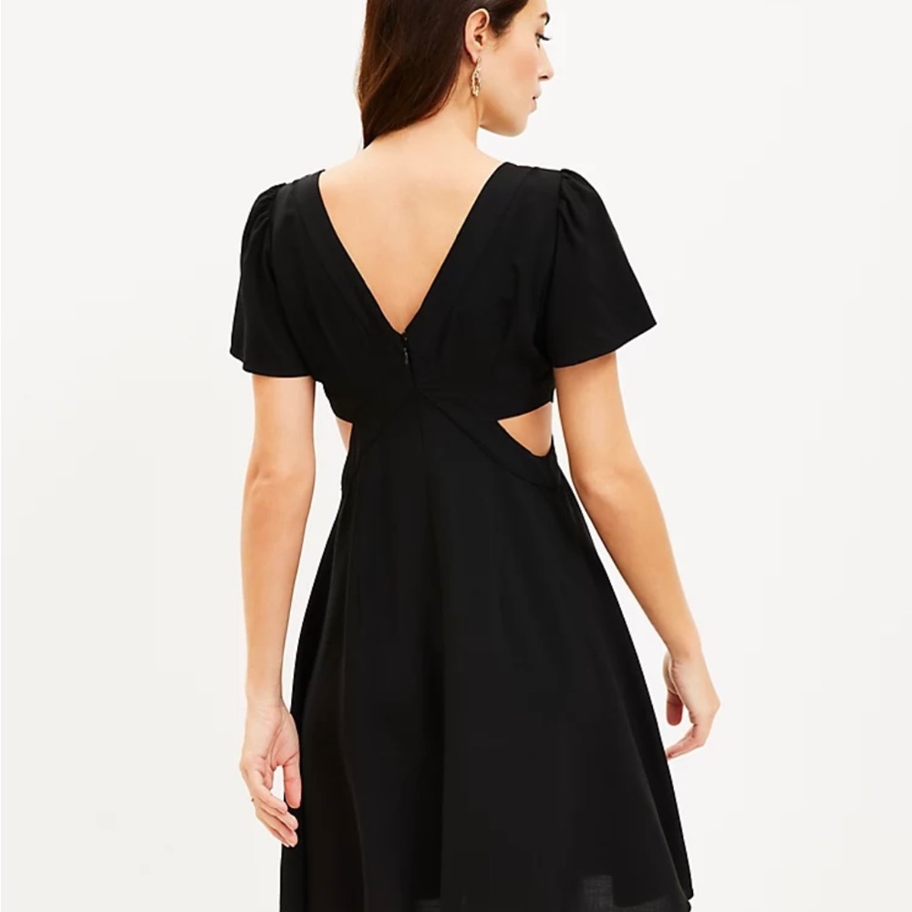 Ann Taylor Loft Cutout Side Dress
